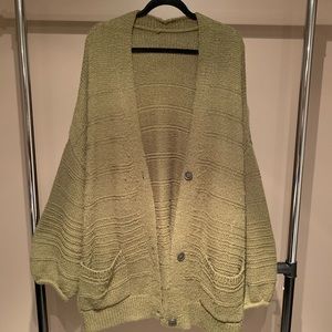 COPY - Ava+Viv Oversized Button Front Cardigan - …